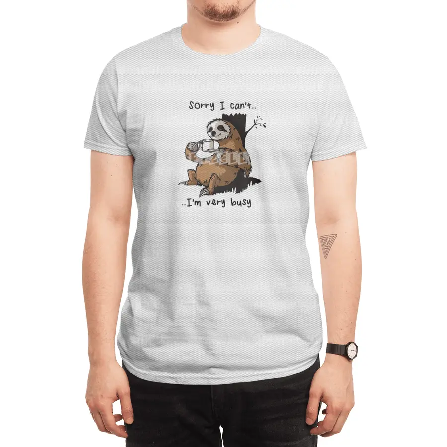Sorry I can't... I'm very busy Spor T-Shirt