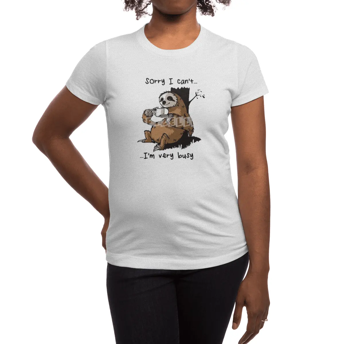 Sorry I can't... I'm very busy Spor T-Shirt
