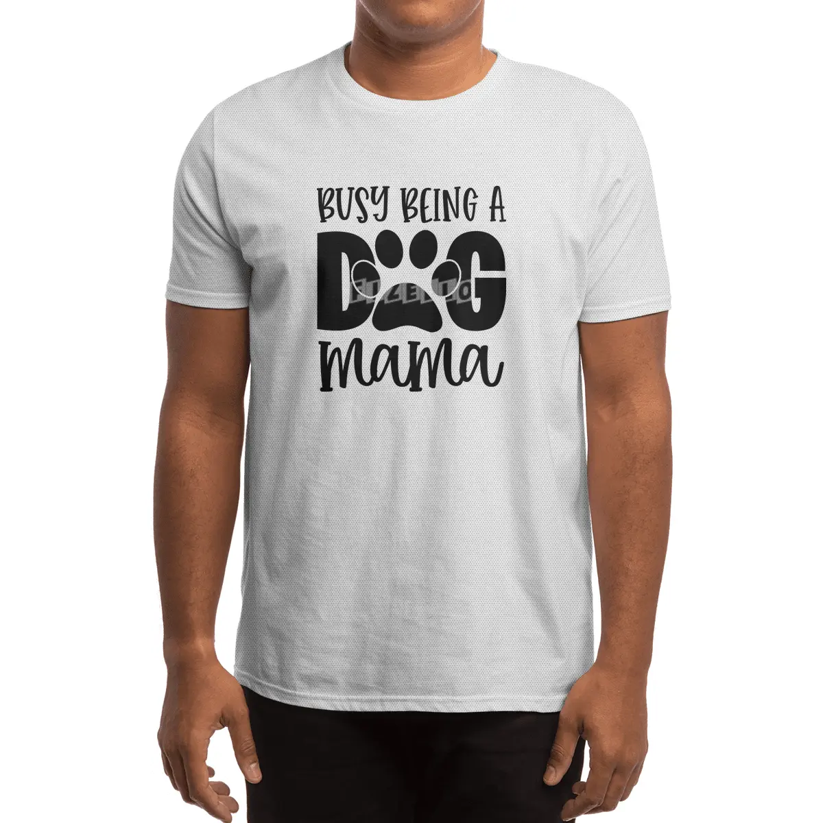 Busy Being a Dog Mama Spor T-Shirt