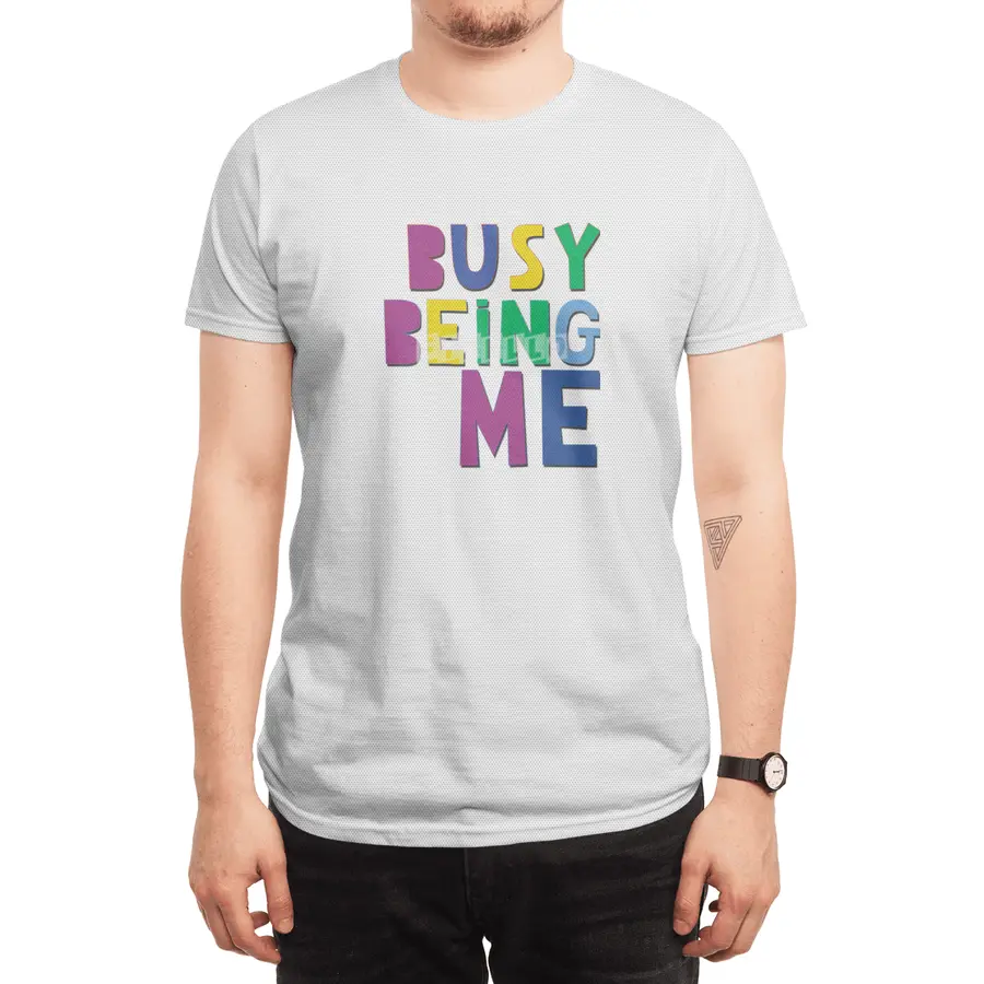 Busy Being Me Spor T-Shirt