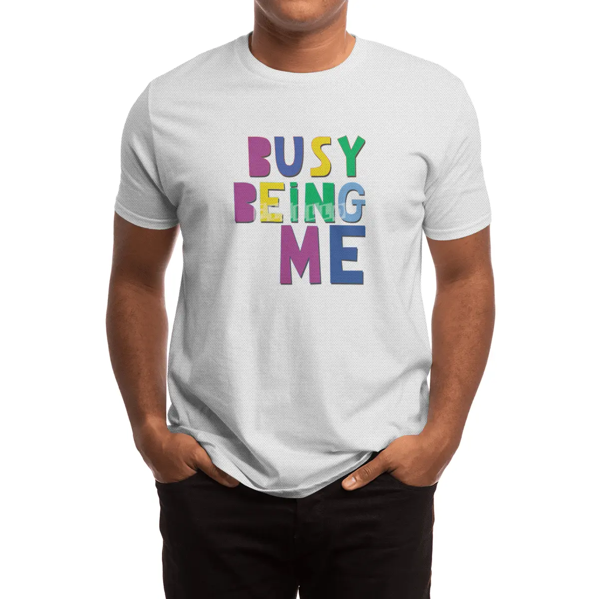 Busy Being Me Spor T-Shirt