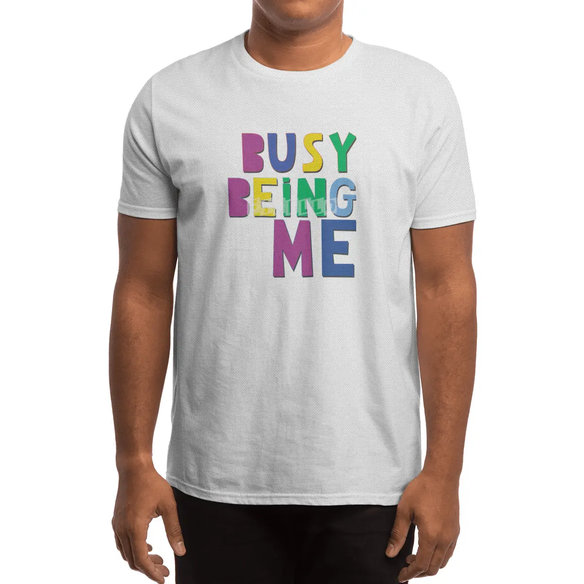 Busy Being Me Spor T-Shirt