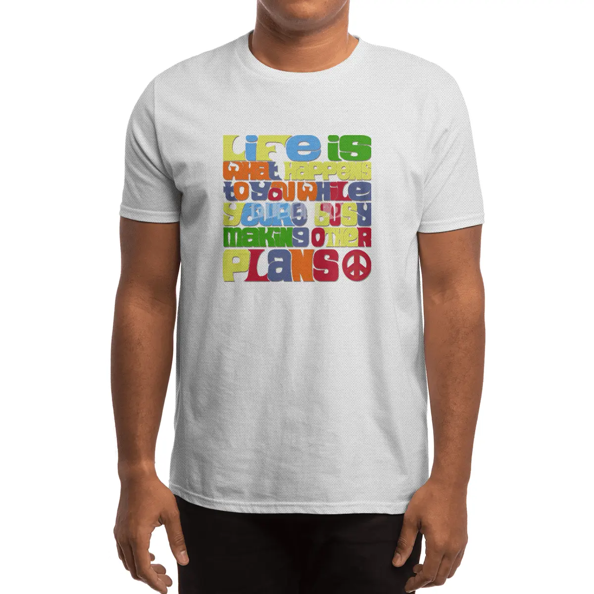 Life is what happens when you're busy making other plans Spor T-Shirt