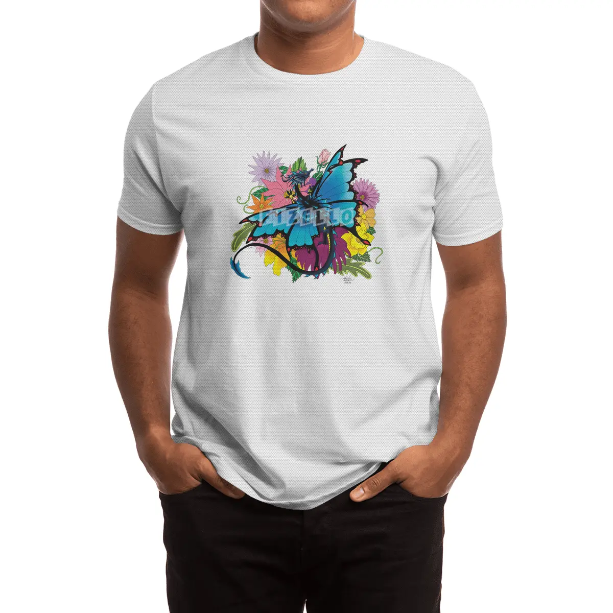 Dragon Butterfly Spor T-Shirt