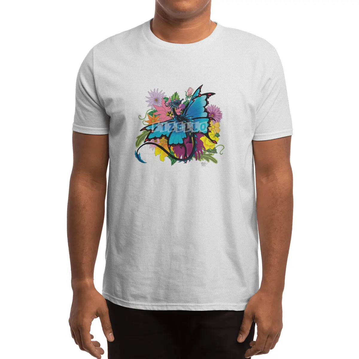 Dragon Butterfly Spor T-Shirt