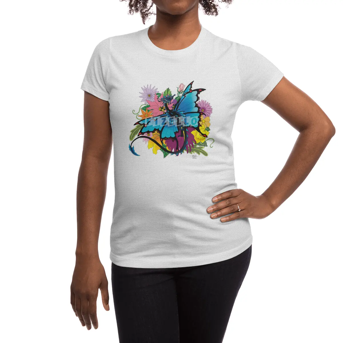Dragon Butterfly Spor T-Shirt