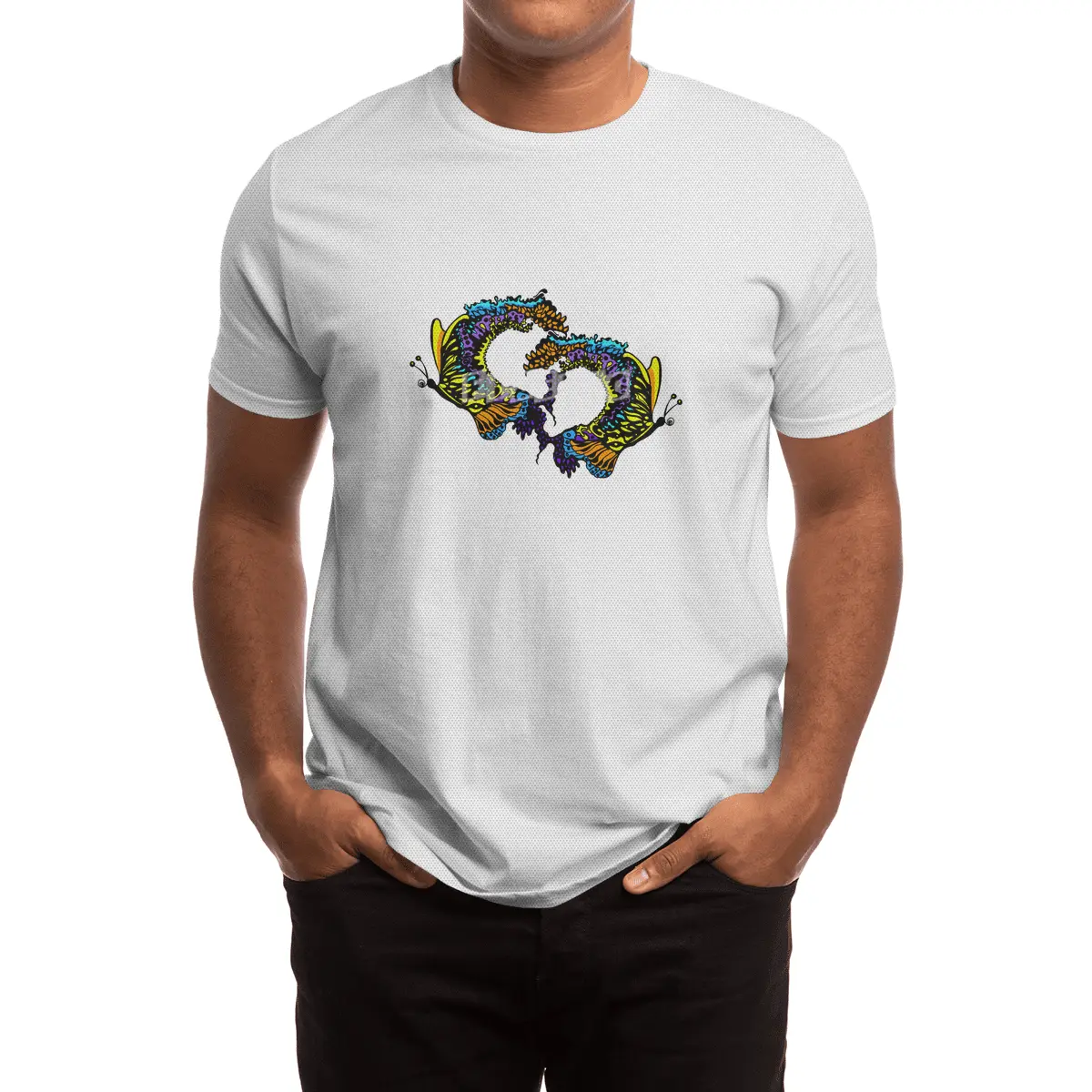 Butterflysplash Spor T-Shirt
