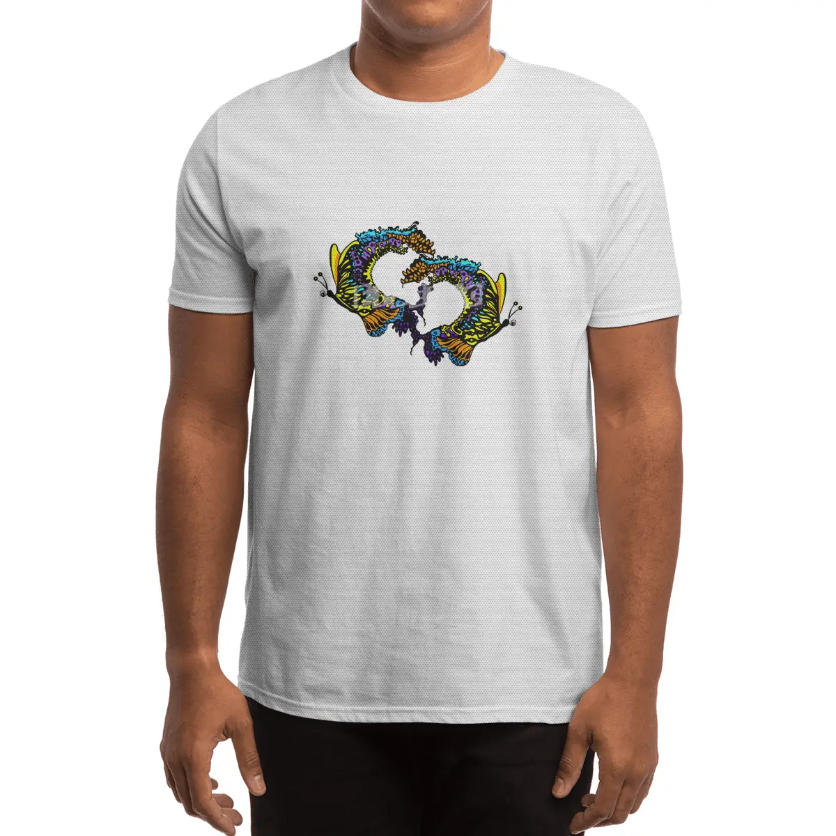 Butterflysplash Spor T-Shirt