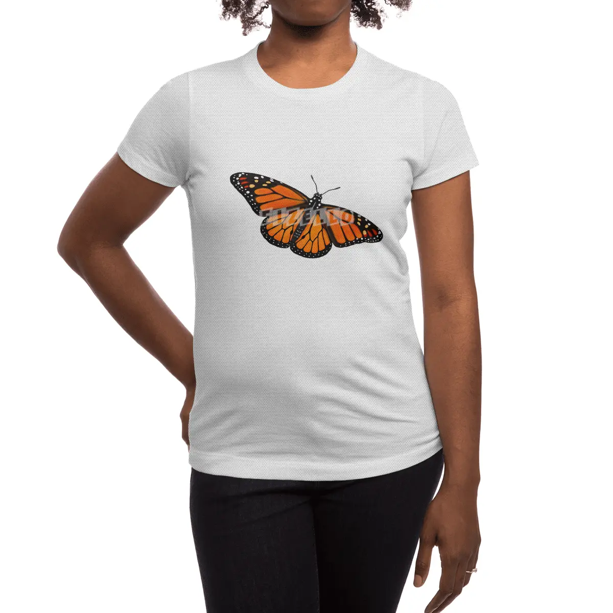 Monarch Butterfly Spor T-Shirt