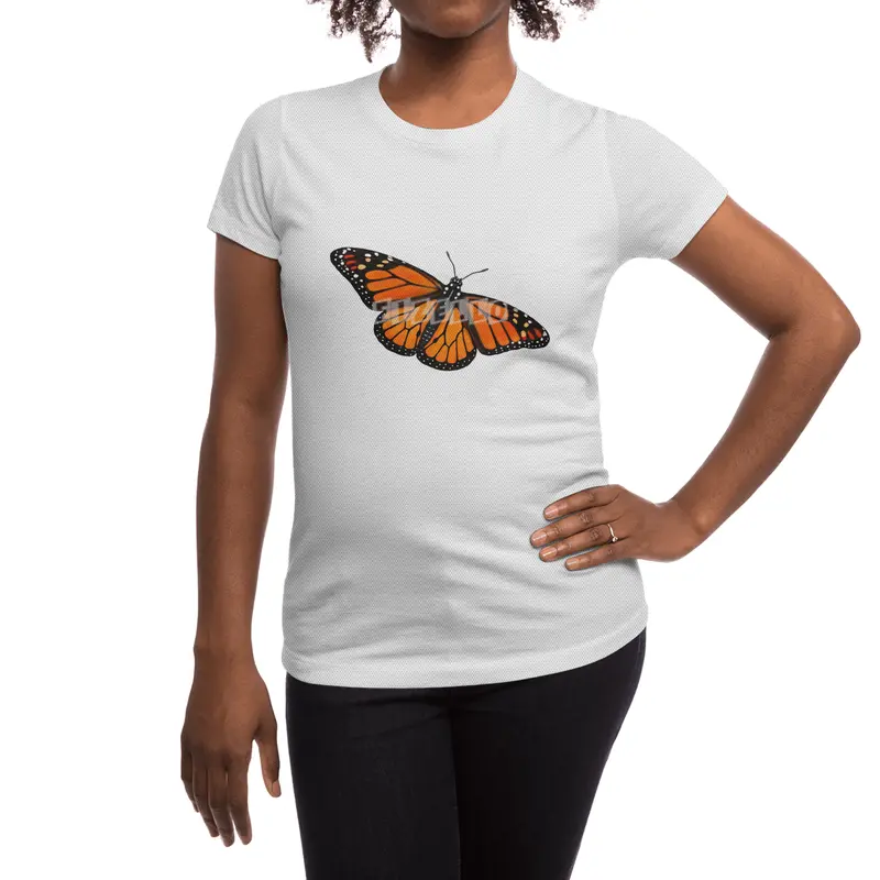 Monarch Butterfly Spor T-Shirt