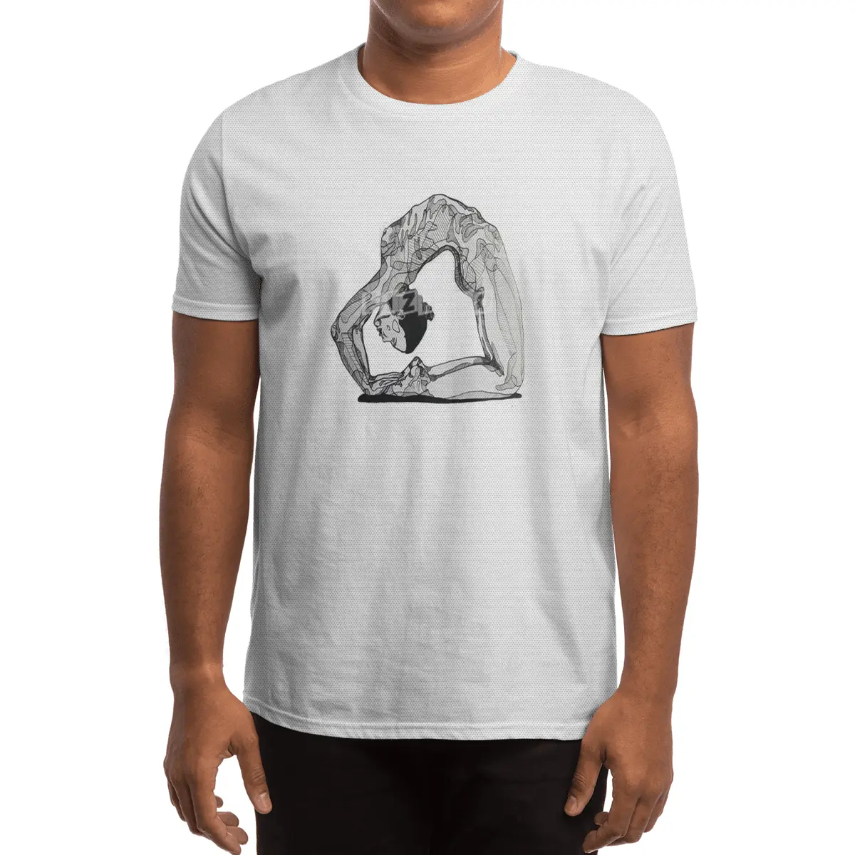 the circle of life decorative arts drawings sketch Spor T-Shirt