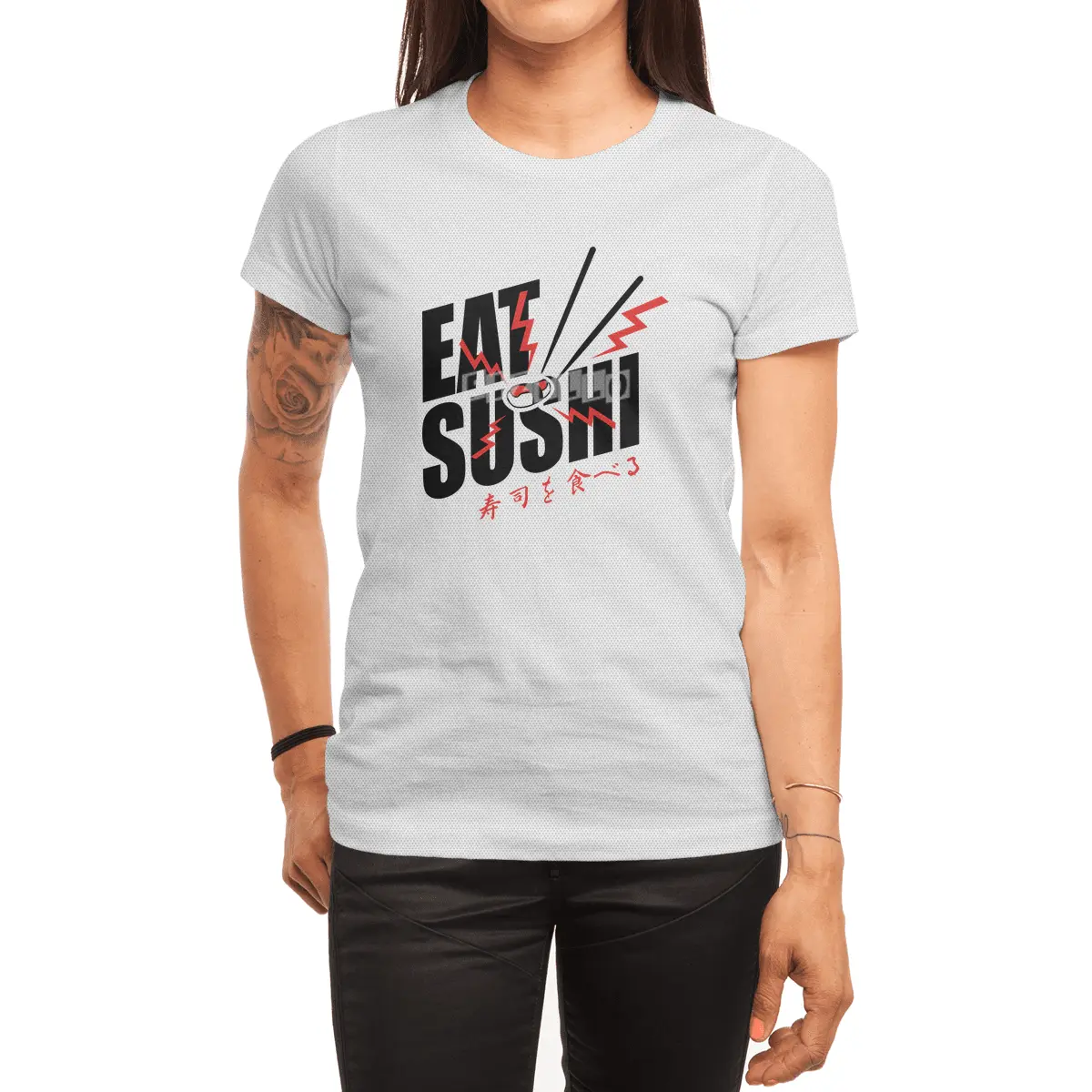 Eat sushi Spor T-Shirt