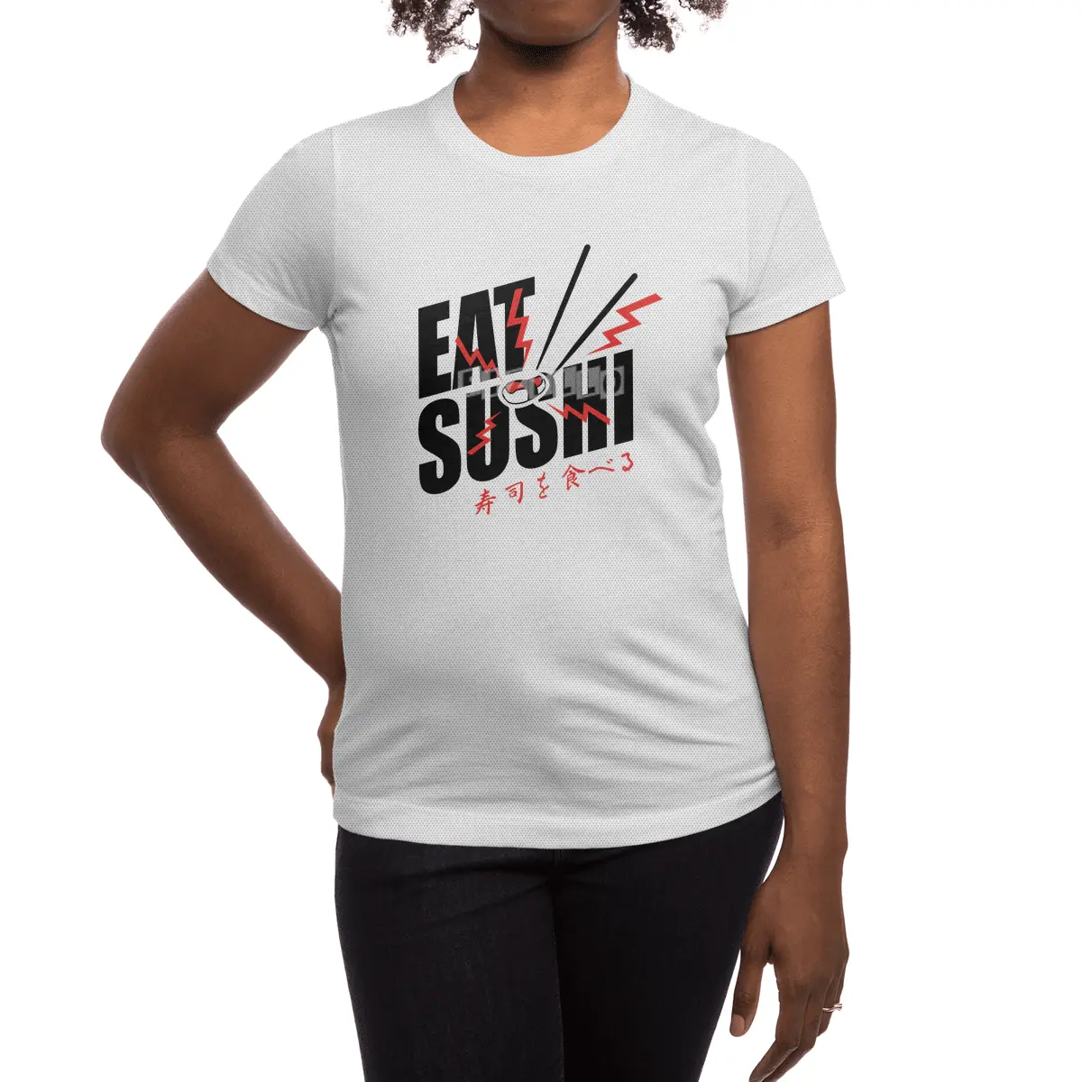 Eat sushi Spor T-Shirt