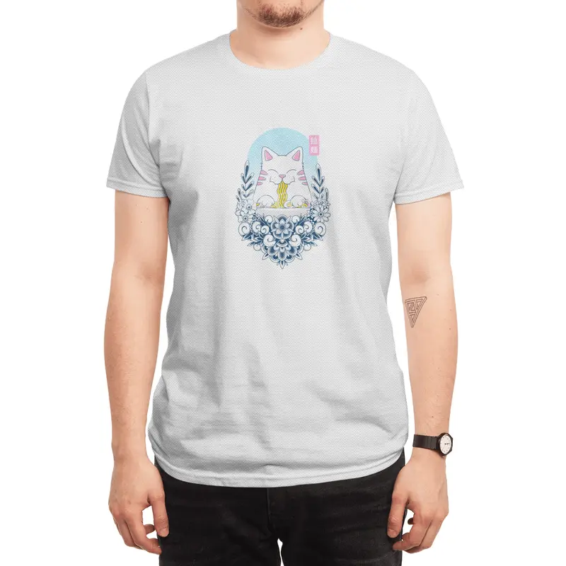 Ramen Cat Spor T-Shirt