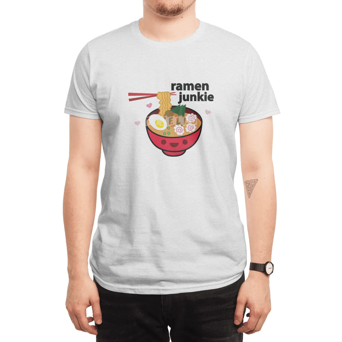 Ramen Junkie Spor T-Shirt