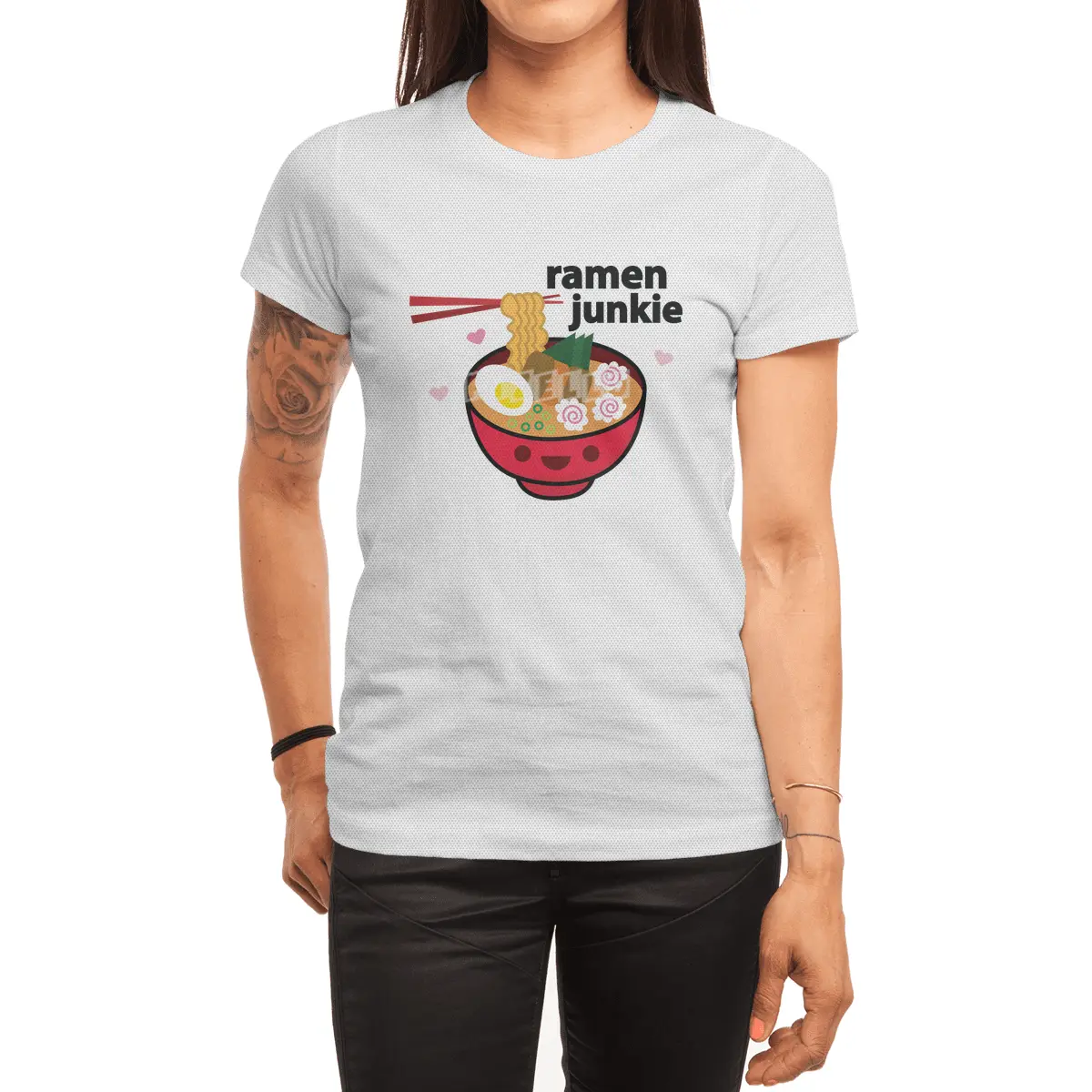Ramen Junkie Spor T-Shirt