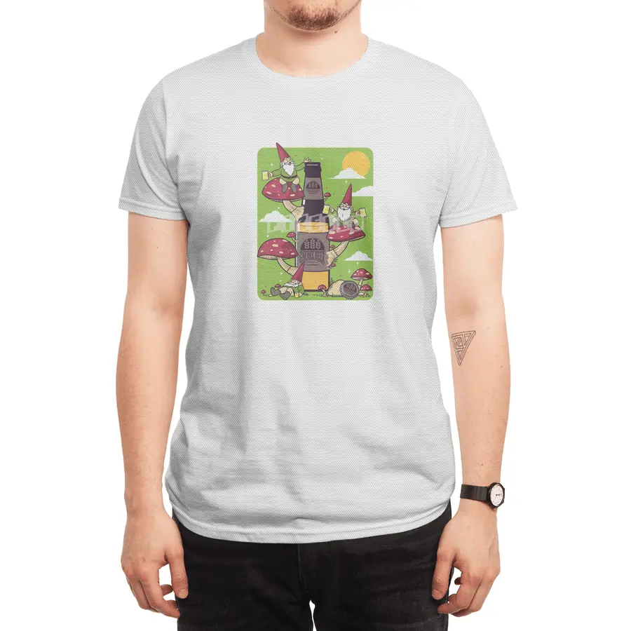 Gnome Beer Spor T-Shirt