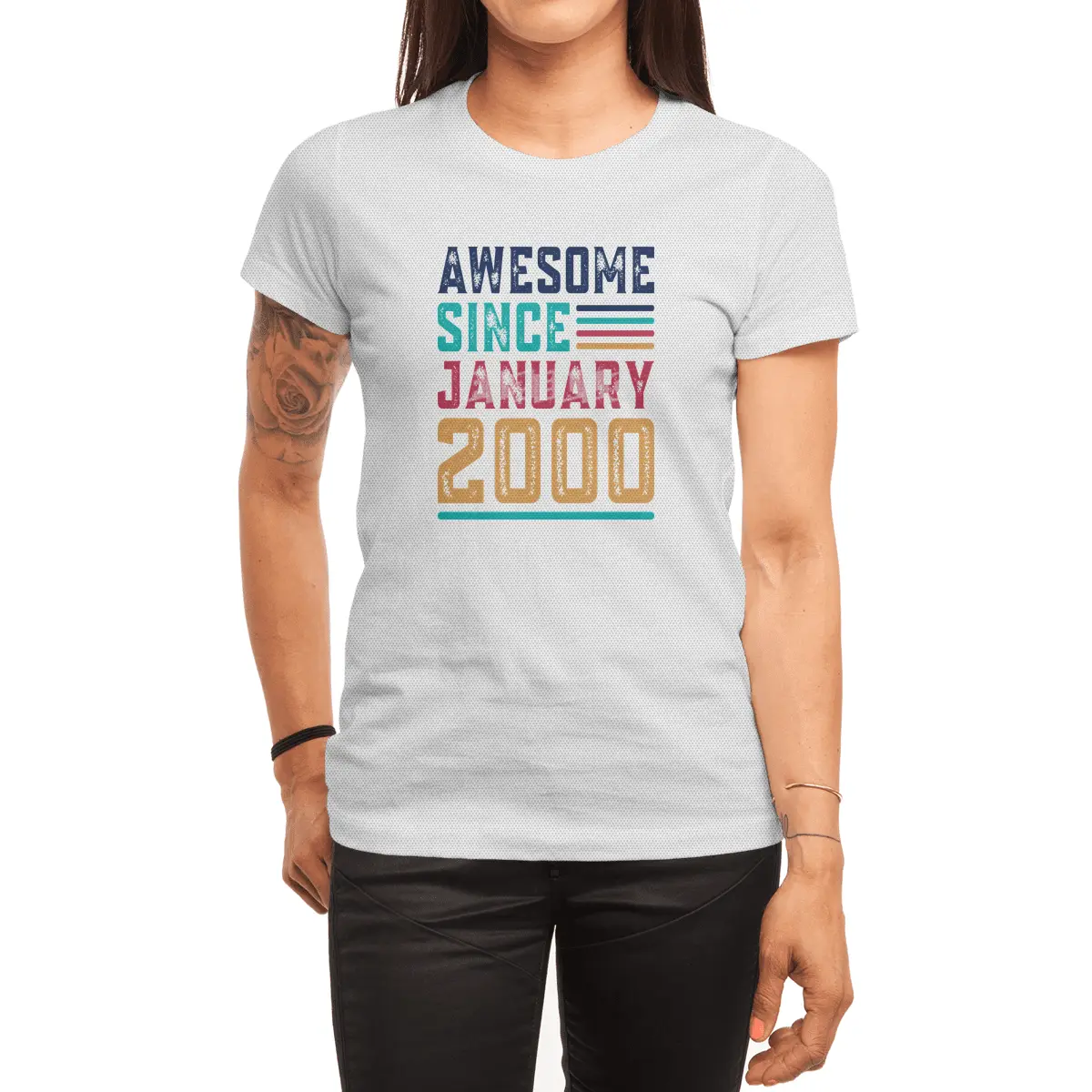 Awesome Since January 2000 Spor T-Shirt