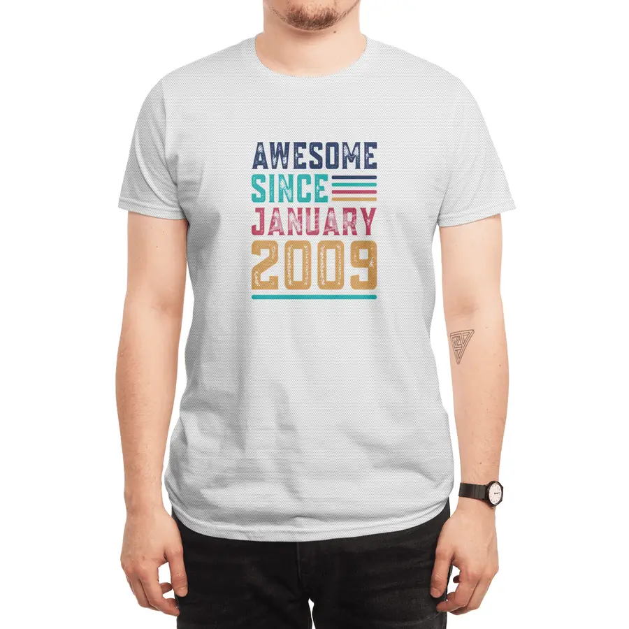 Awesome Since January 2009 Spor T-Shirt