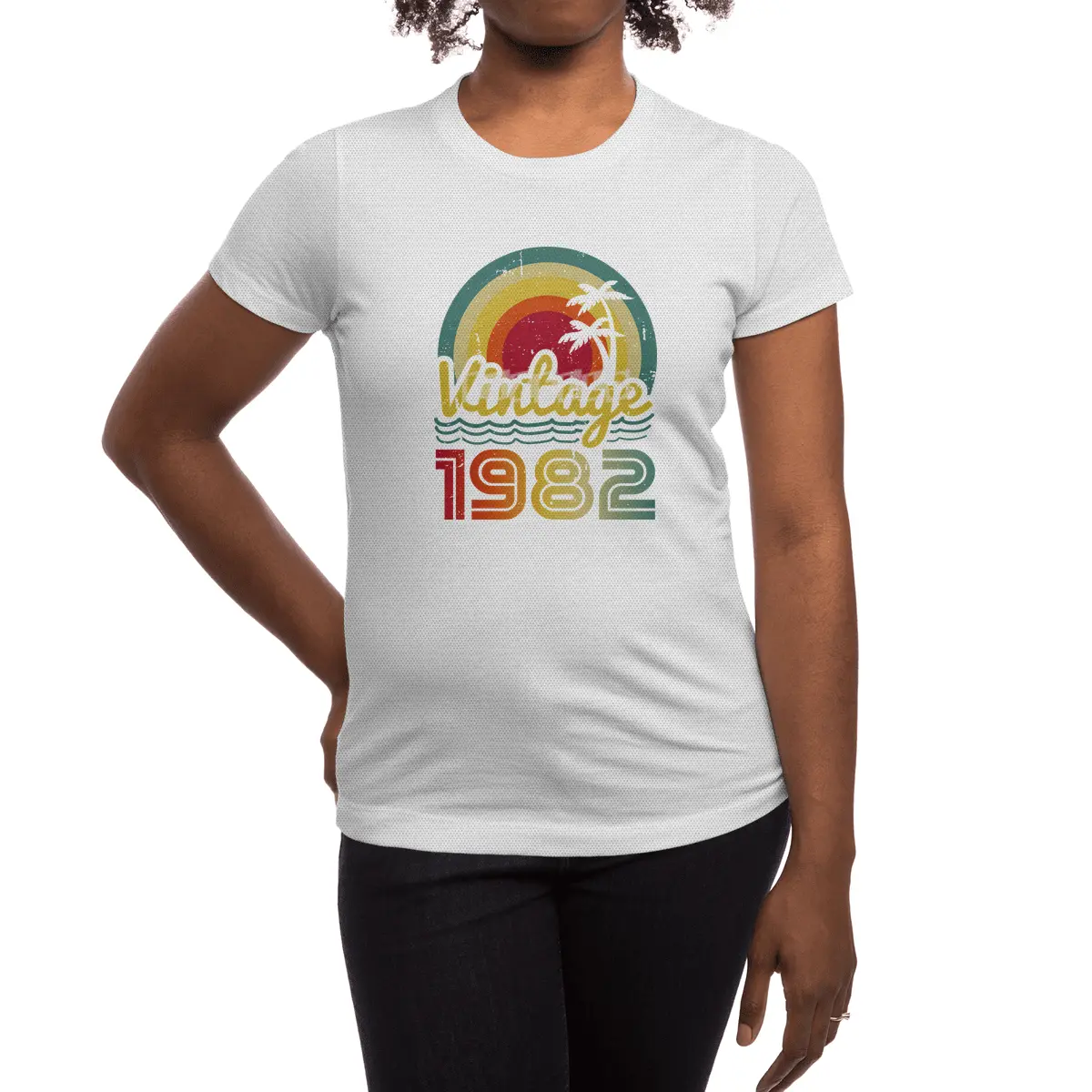 Vintage 1982 Spor T-Shirt
