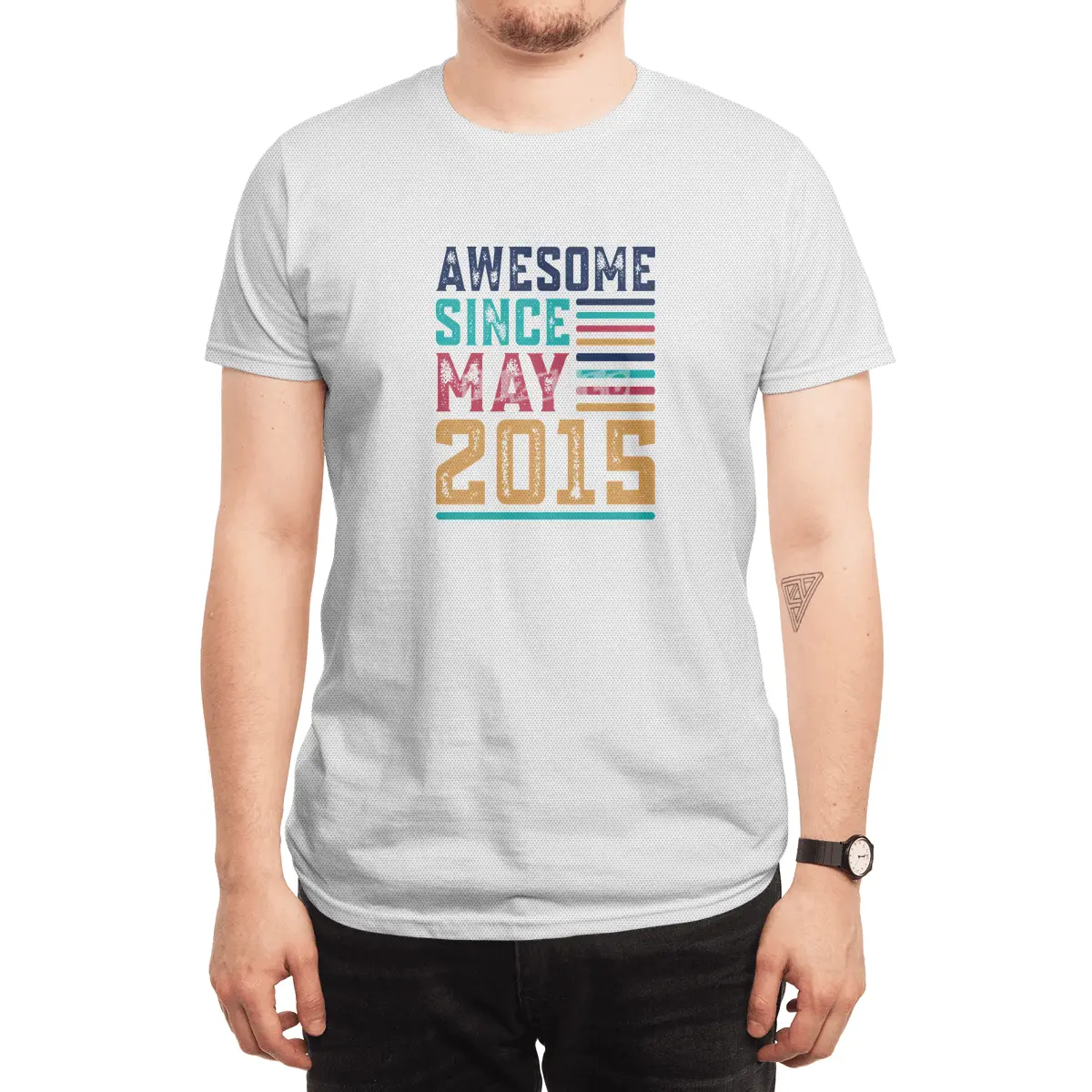 Awesome Since May 2015 Spor T-Shirt