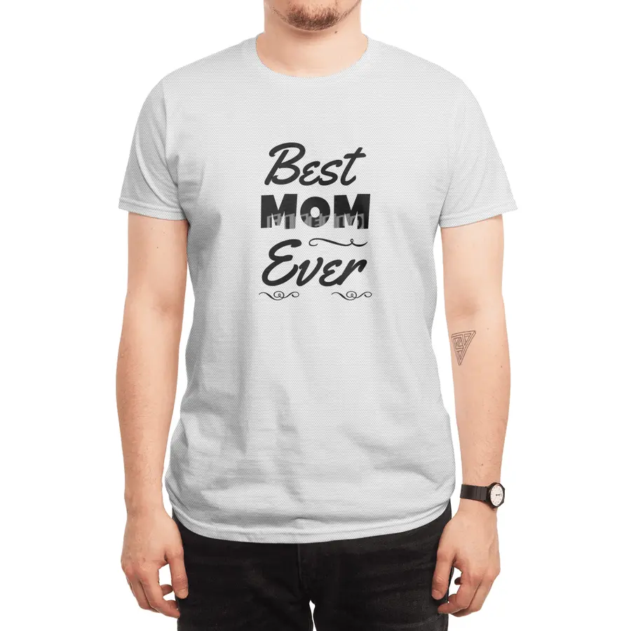 Best Mom Ever Spor T-Shirt