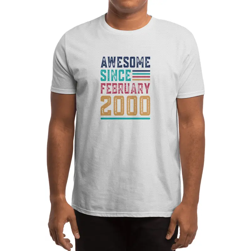 Awesome Since February 2000 Spor T-Shirt