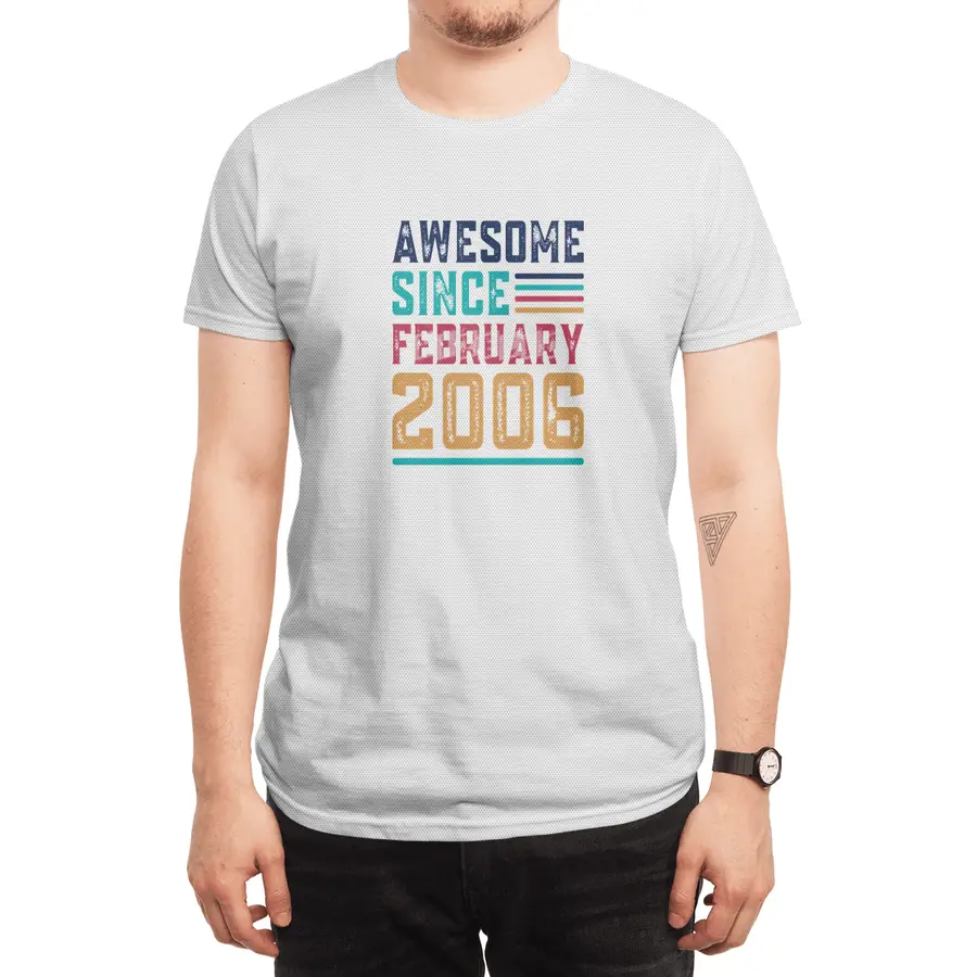 Awesome Since February 2006 Spor T-Shirt
