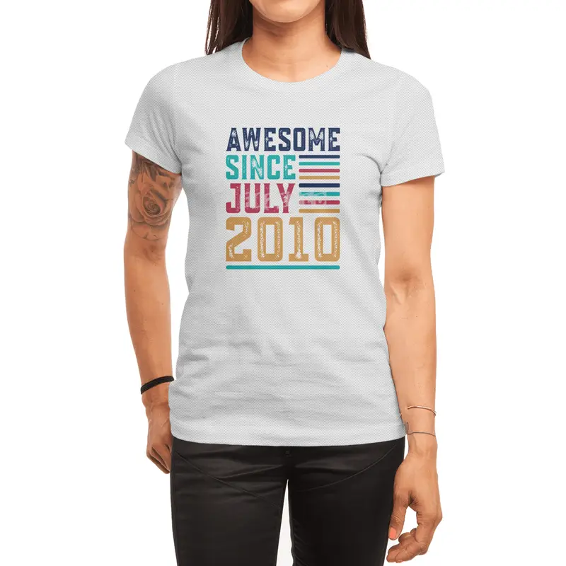 Awesome Since July 2010 Spor T-Shirt