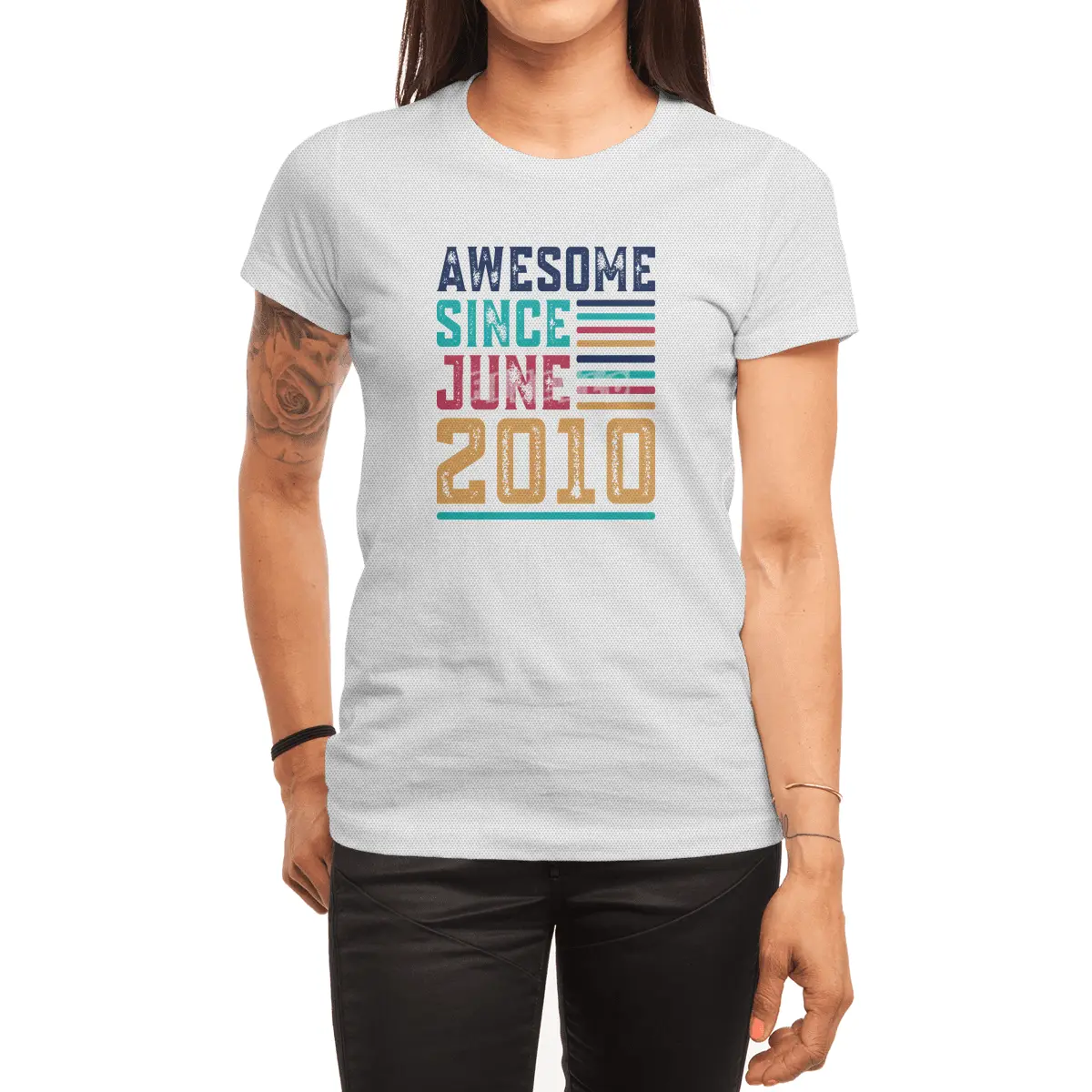 Awesome Since June 2010 Spor T-Shirt