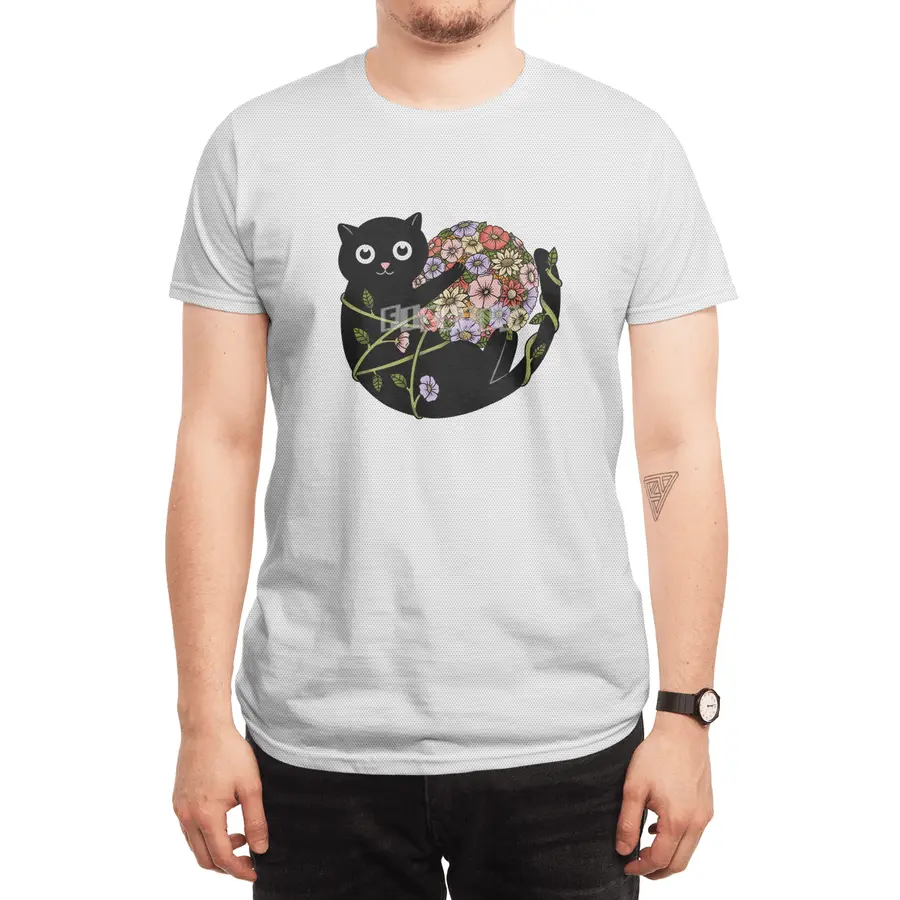 Cat flowers ball Spor T-Shirt