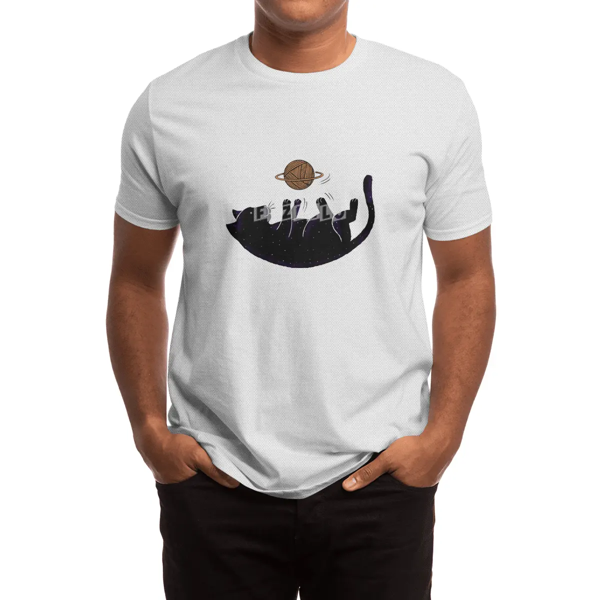 Cat space Spor T-Shirt