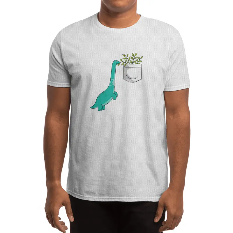 Dinosaur plants in pocket Spor T-Shirt