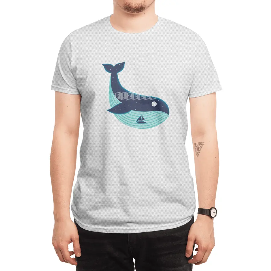 Nature Whale Spor T-Shirt