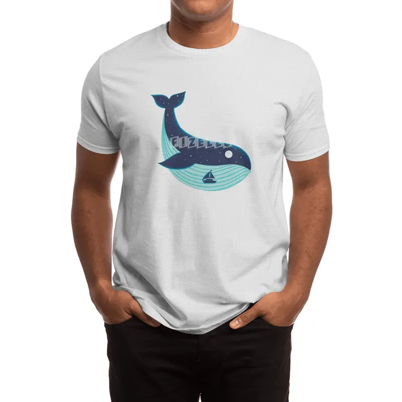 Nature Whale Spor T-Shirt