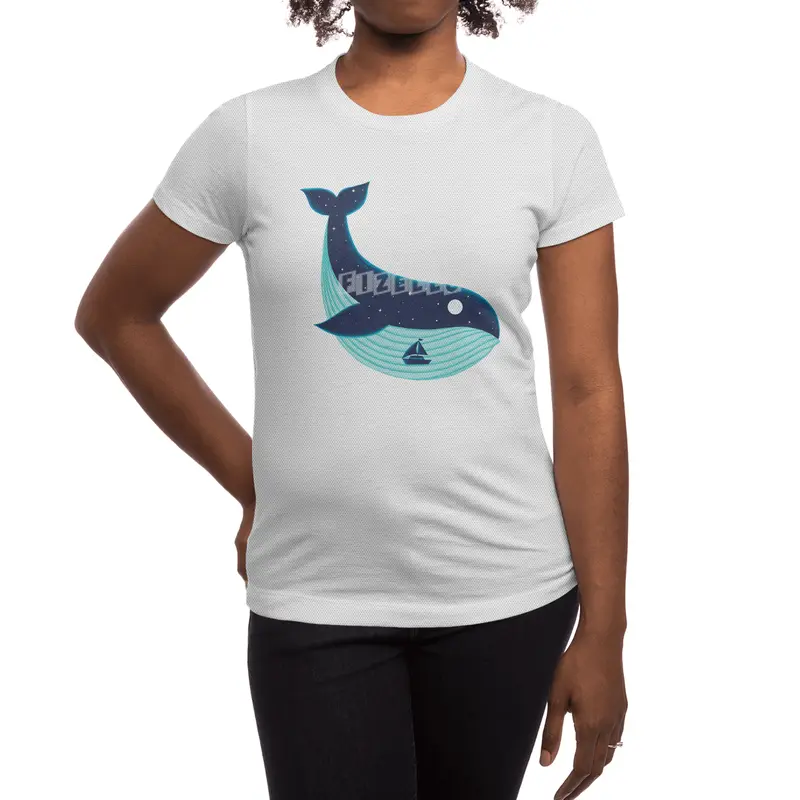 Nature Whale Spor T-Shirt