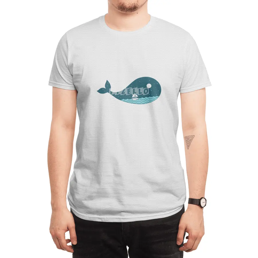 whale nature Spor T-Shirt