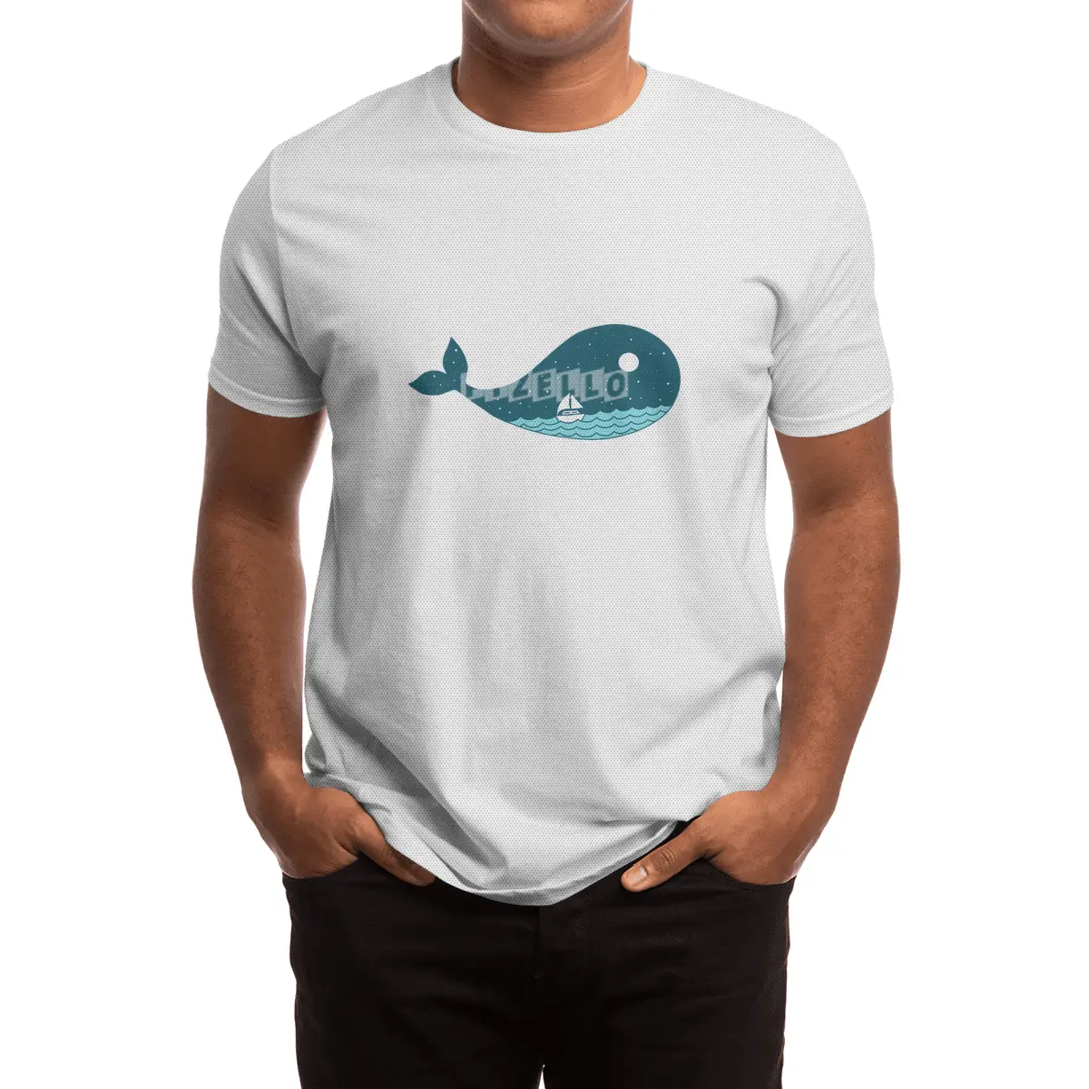 whale nature Spor T-Shirt