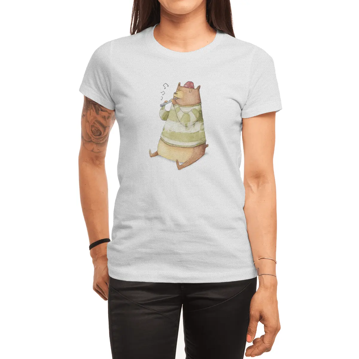 Happy Bear Spor T-Shirt