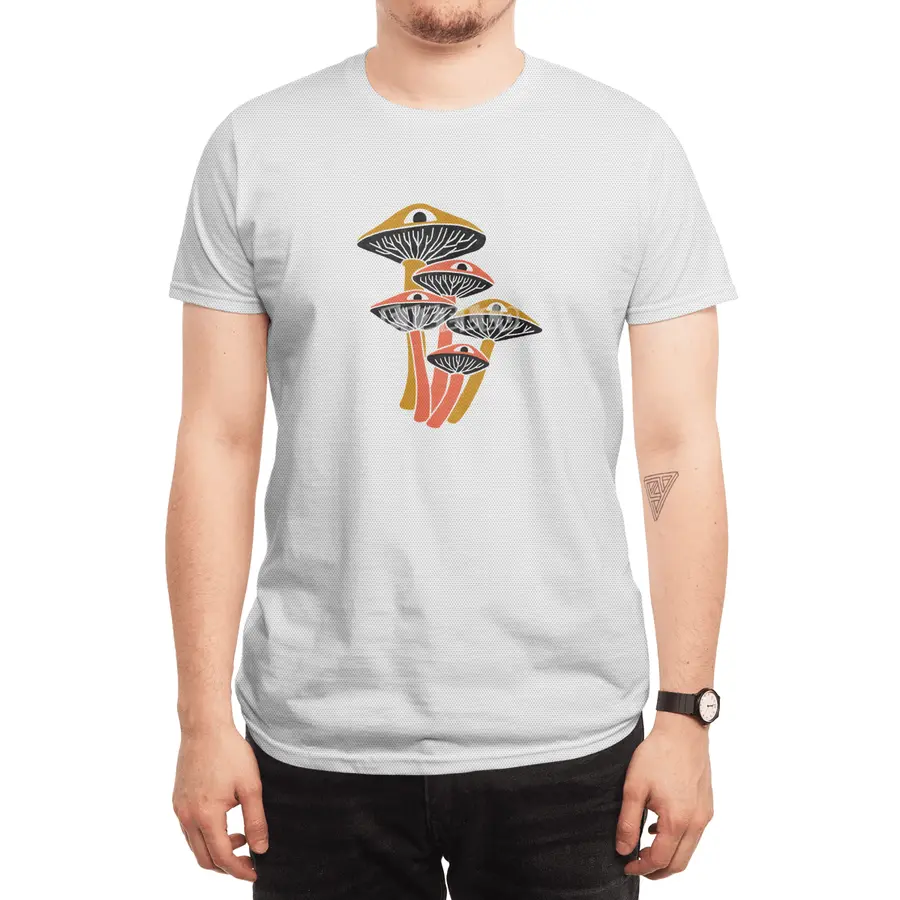 Mushroom Cluster Spor T-Shirt