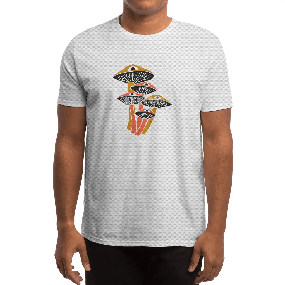 Mushroom Cluster Spor T-Shirt