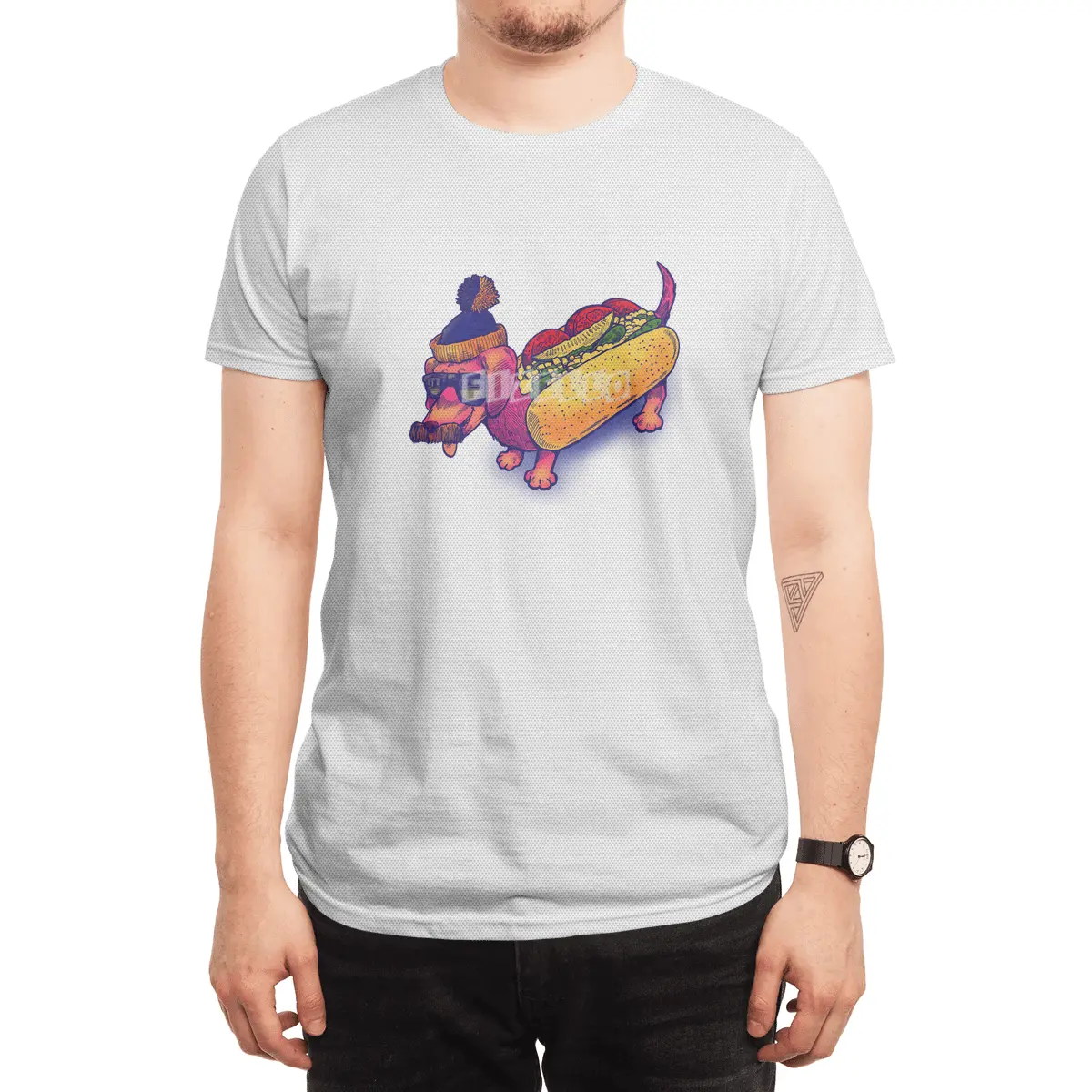 Da Chicago Dog Spor T-Shirt