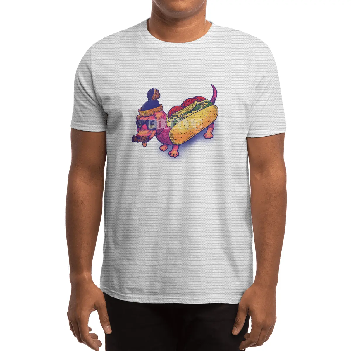 Da Chicago Dog Spor T-Shirt