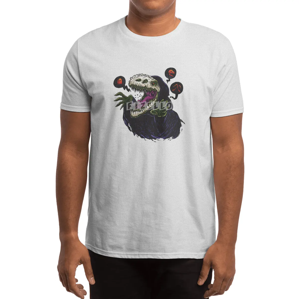 Grim Reapersaur Spor T-Shirt