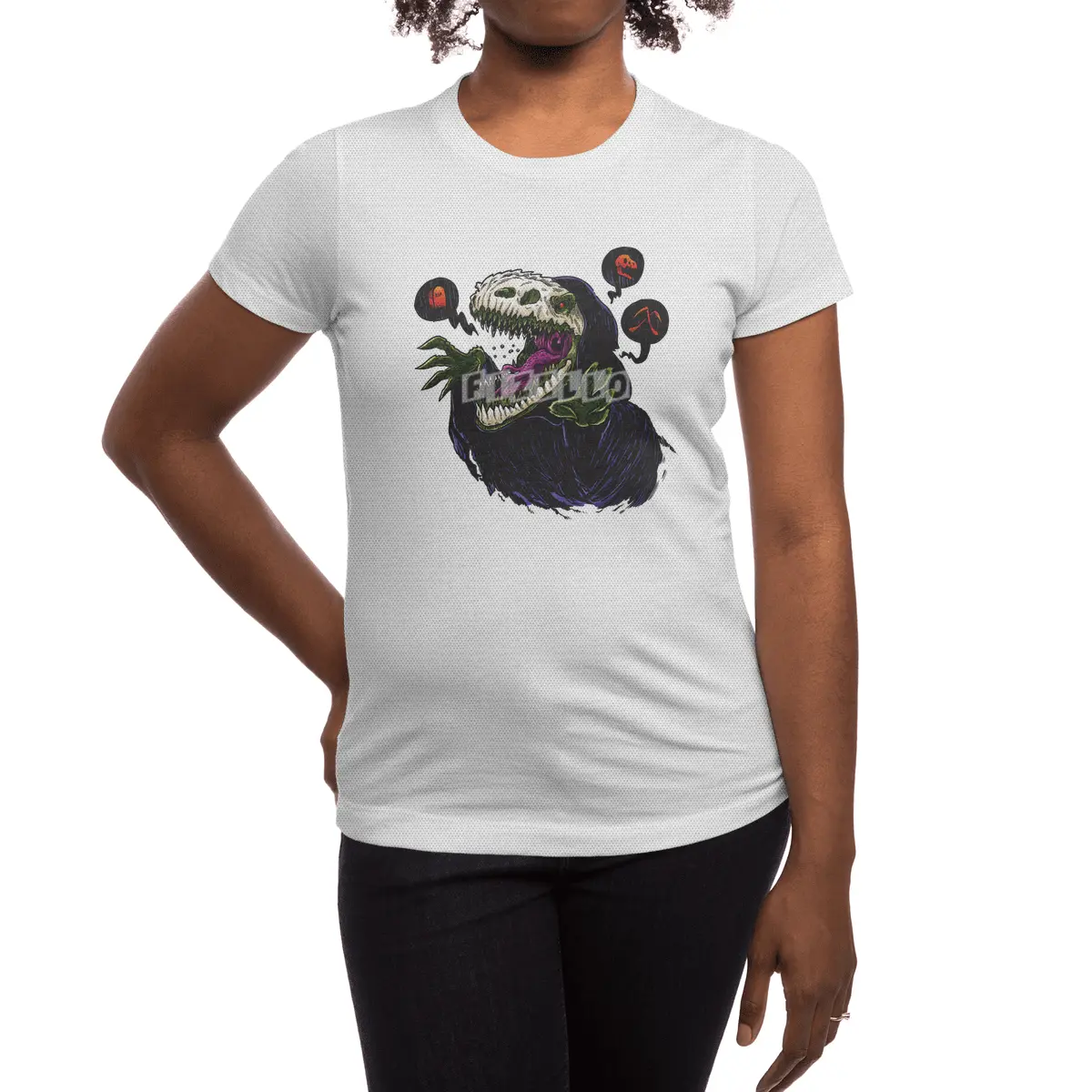Grim Reapersaur Spor T-Shirt
