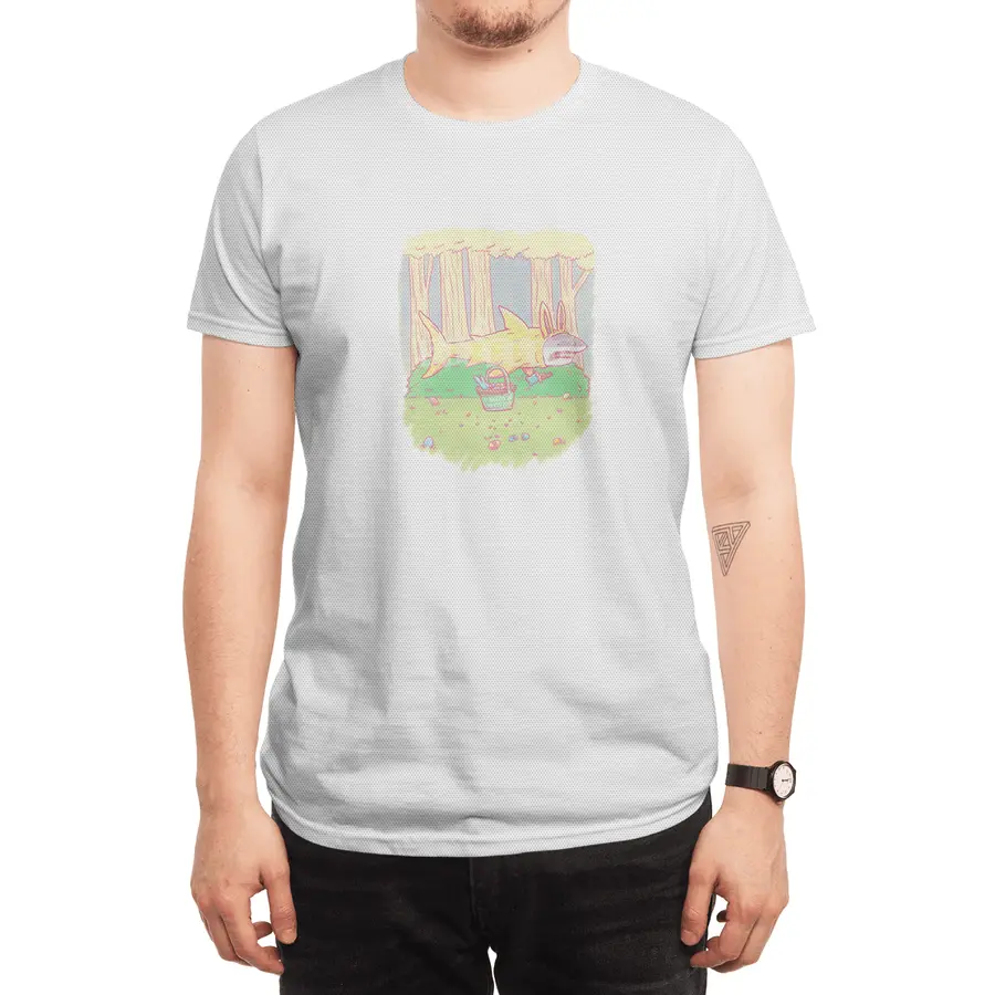 The Easter Bunny Shark Spor T-Shirt