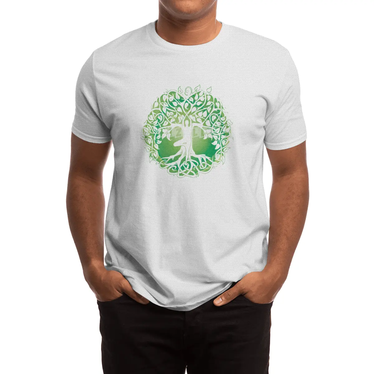 Yoga tree Spor T-Shirt
