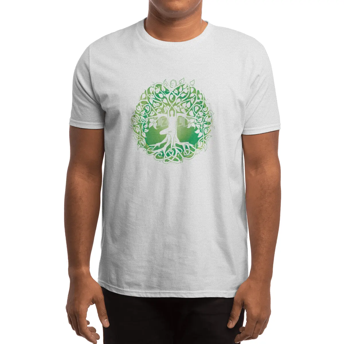 Yoga tree Spor T-Shirt