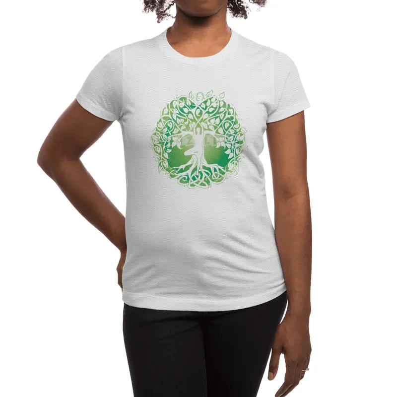 Yoga tree Spor T-Shirt