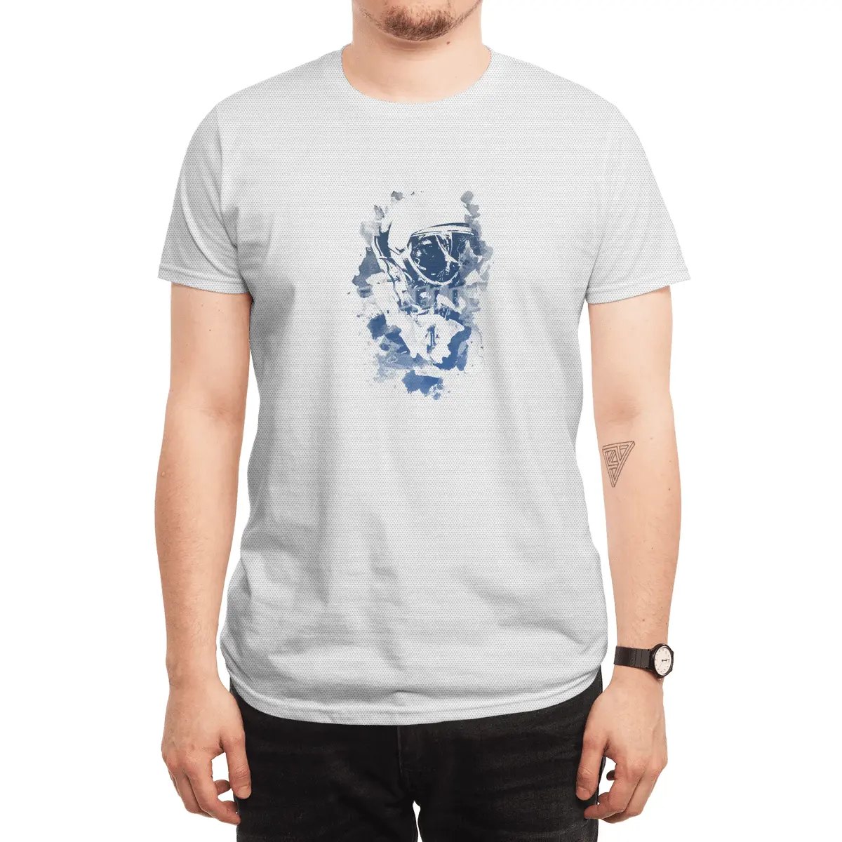 Space Dog Spor T-Shirt